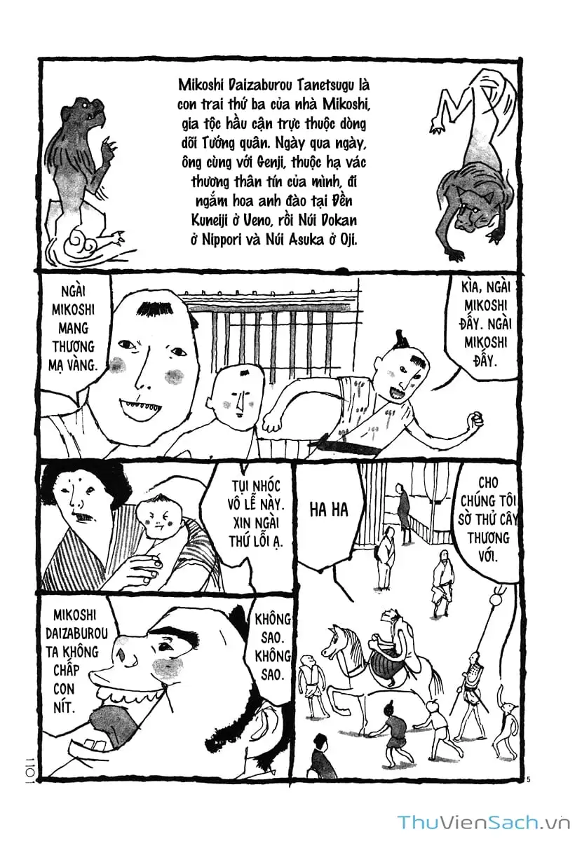 Truyện Tranh Samurai Kiếm Tre - Bamboo Samurai trang 4