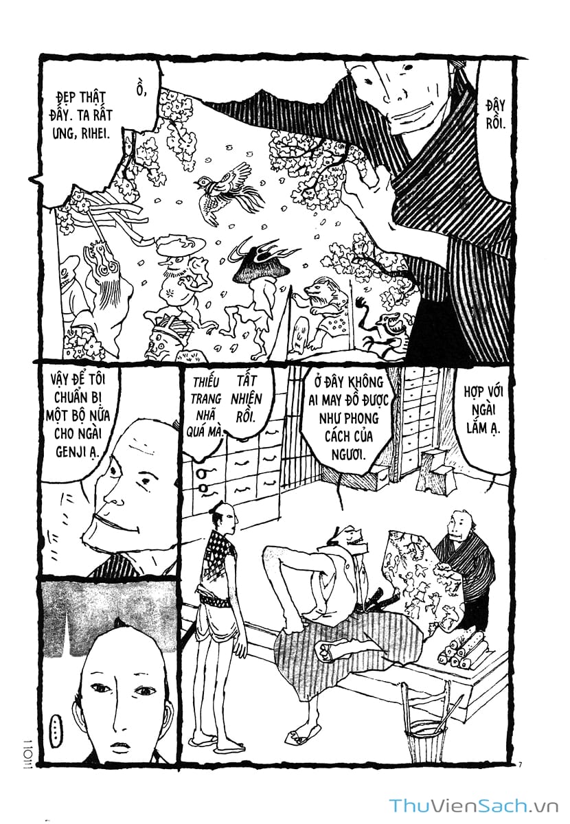 Truyện Tranh Samurai Kiếm Tre - Bamboo Samurai trang 4