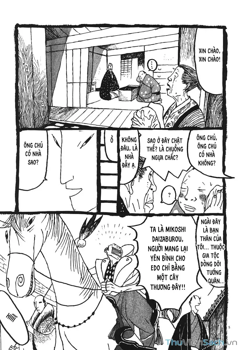 Truyện Tranh Samurai Kiếm Tre - Bamboo Samurai trang 4