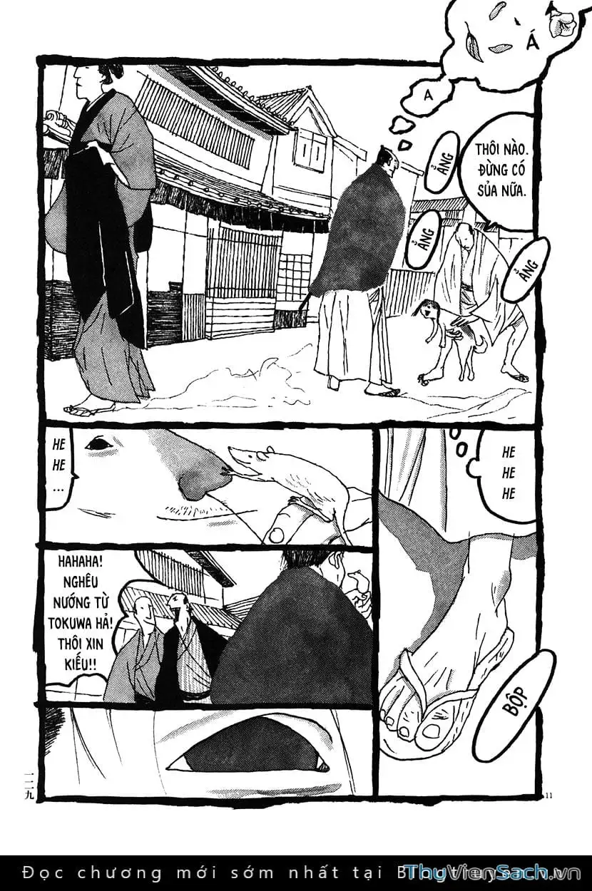 Truyện Tranh Samurai Kiếm Tre - Bamboo Samurai trang 4