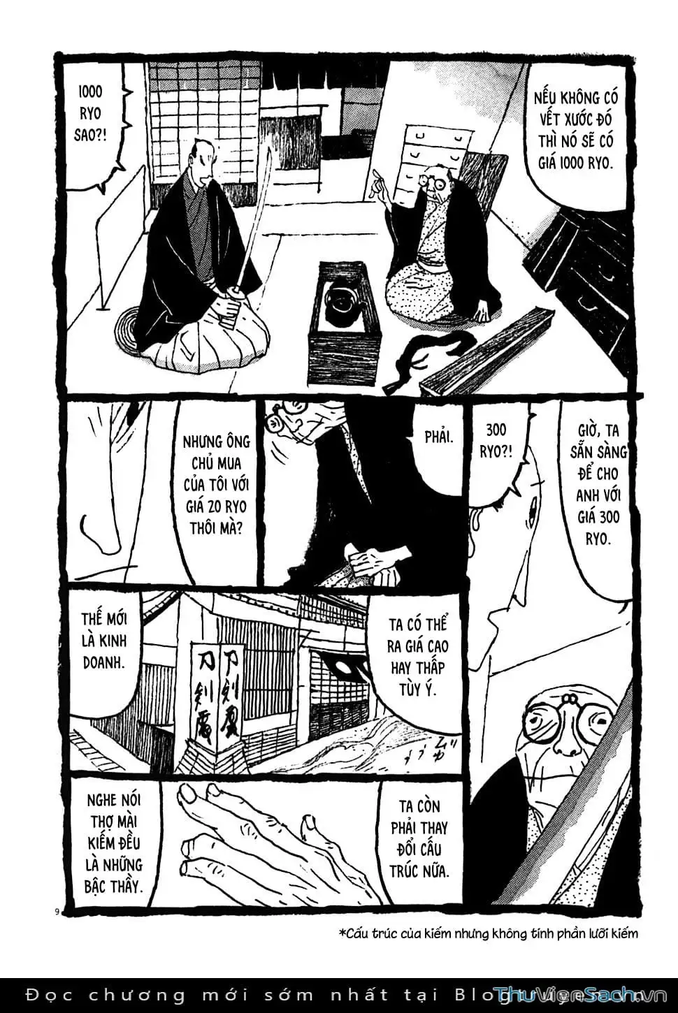 Truyện Tranh Samurai Kiếm Tre - Bamboo Samurai trang 4