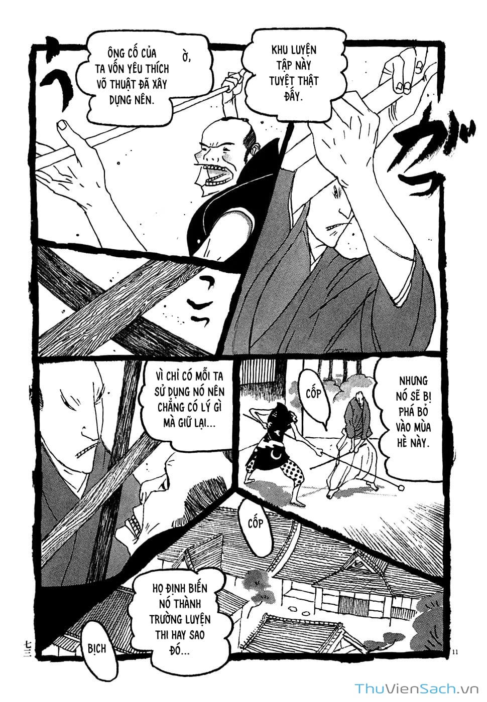 Truyện Tranh Samurai Kiếm Tre - Bamboo Samurai trang 4