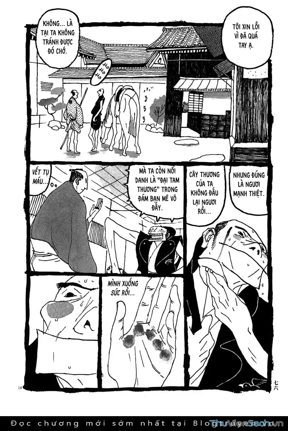 Truyện Tranh Samurai Kiếm Tre - Bamboo Samurai trang 4