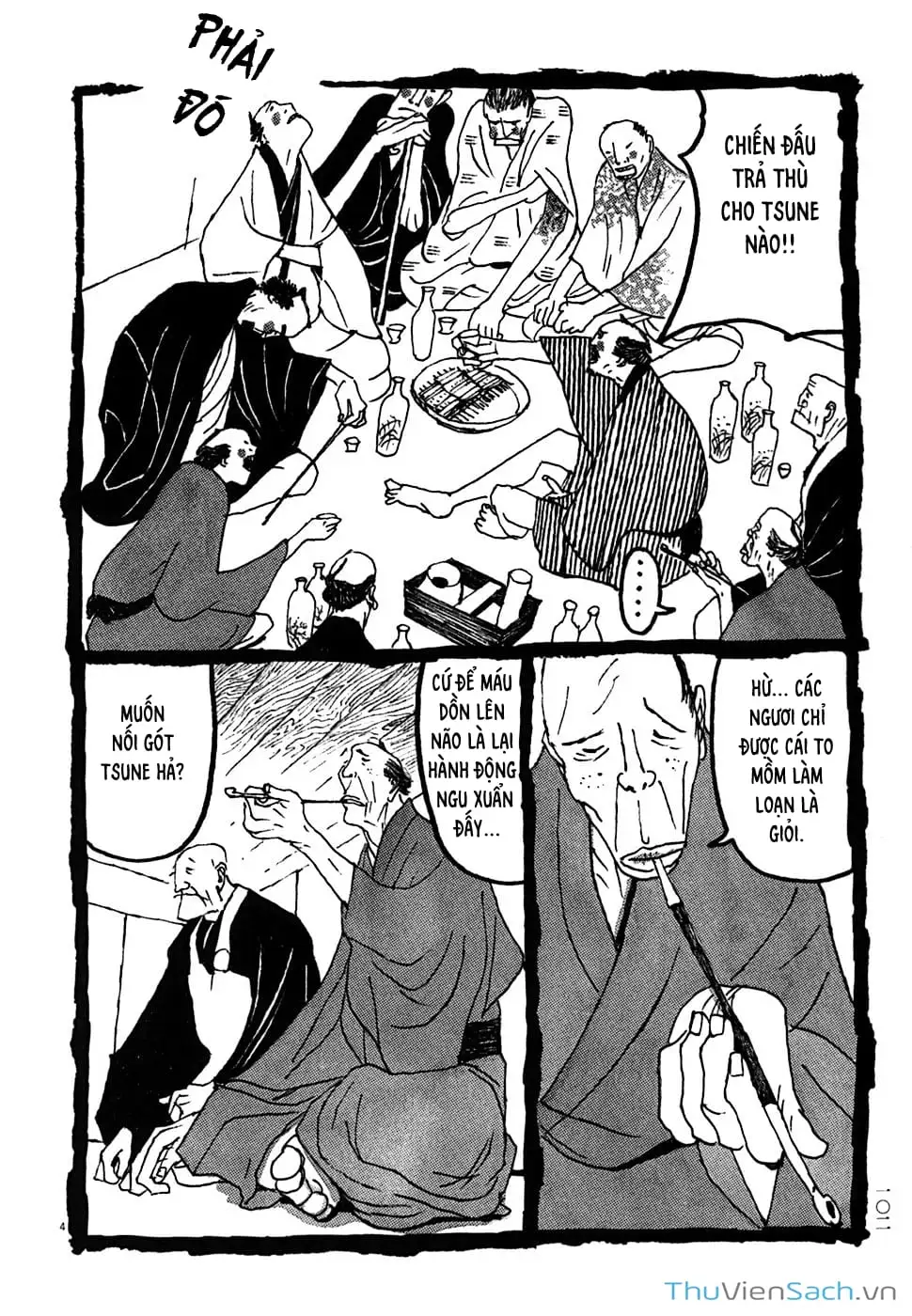 Truyện Tranh Samurai Kiếm Tre - Bamboo Samurai trang 4