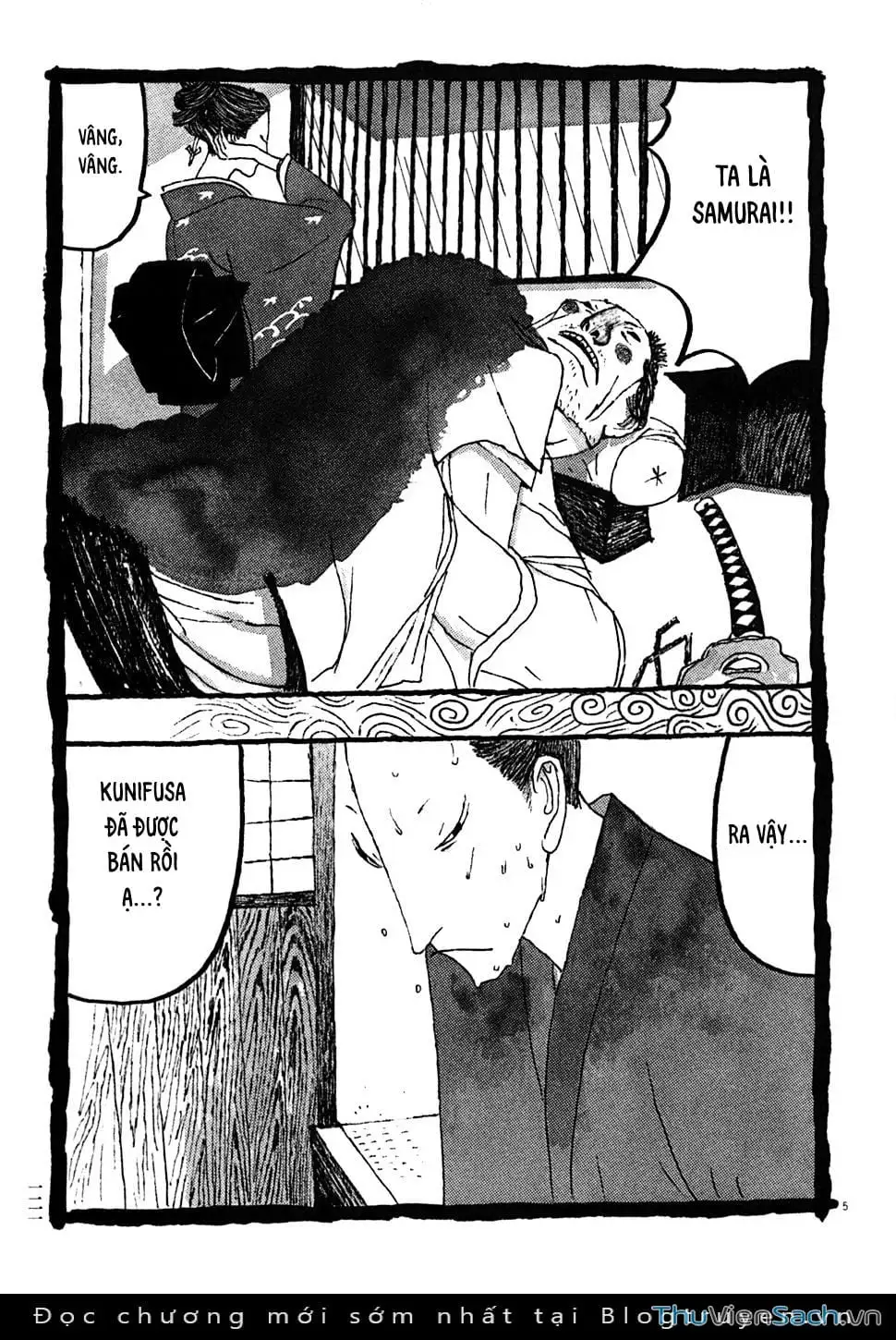 Truyện Tranh Samurai Kiếm Tre - Bamboo Samurai trang 4