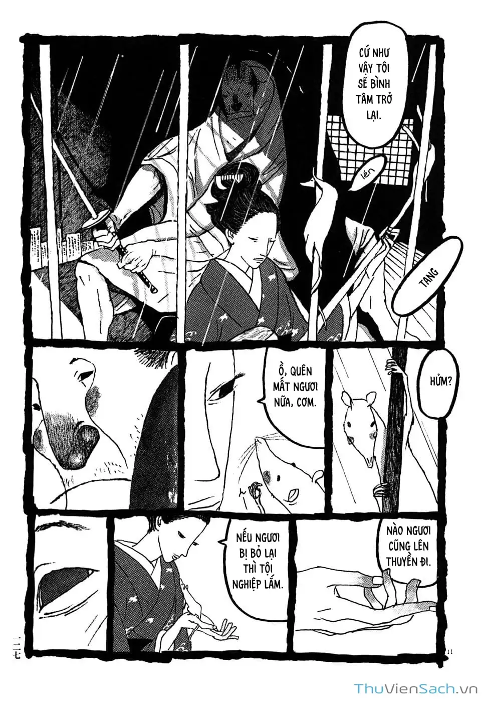 Truyện Tranh Samurai Kiếm Tre - Bamboo Samurai trang 4