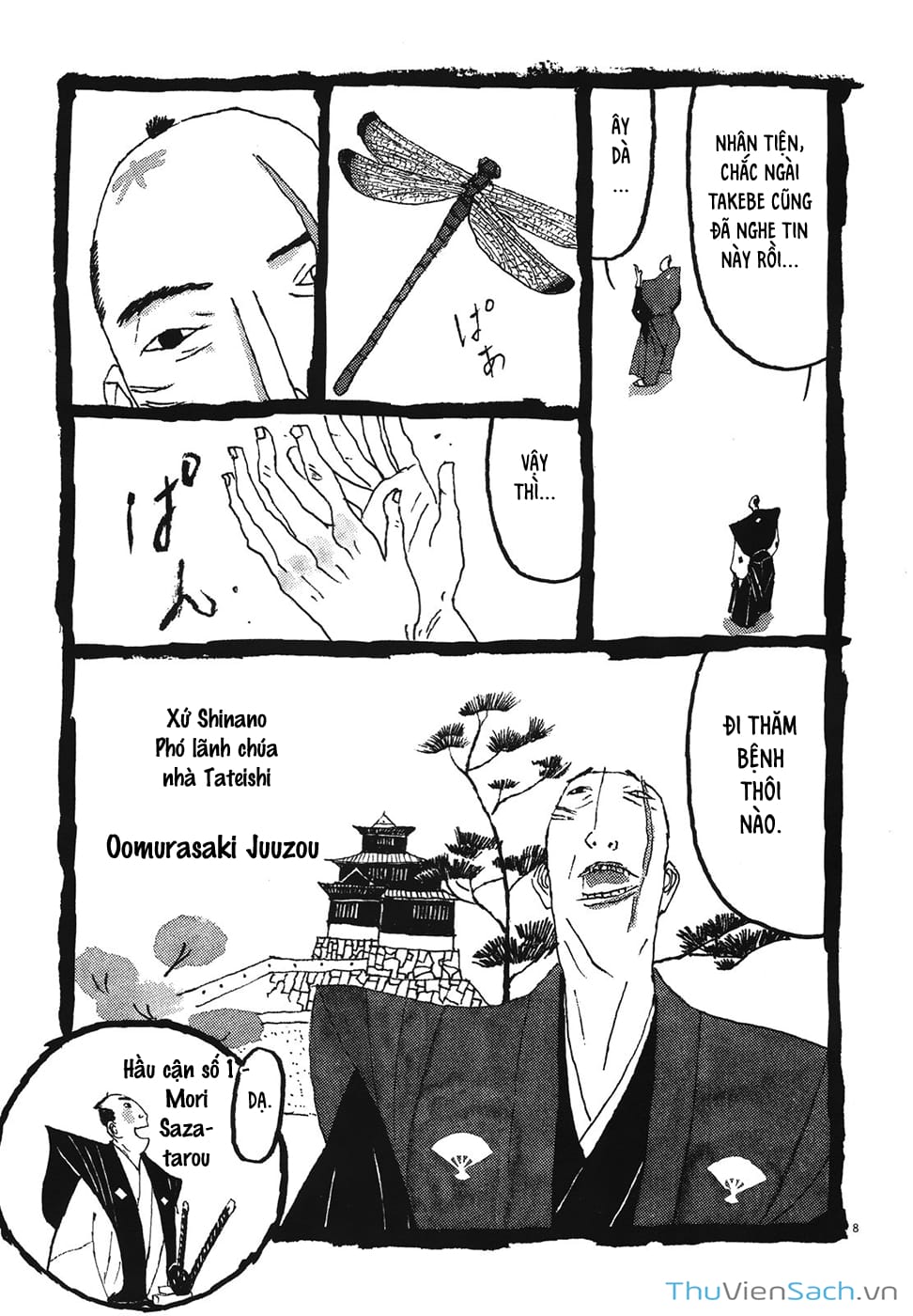 Truyện Tranh Samurai Kiếm Tre - Bamboo Samurai trang 4