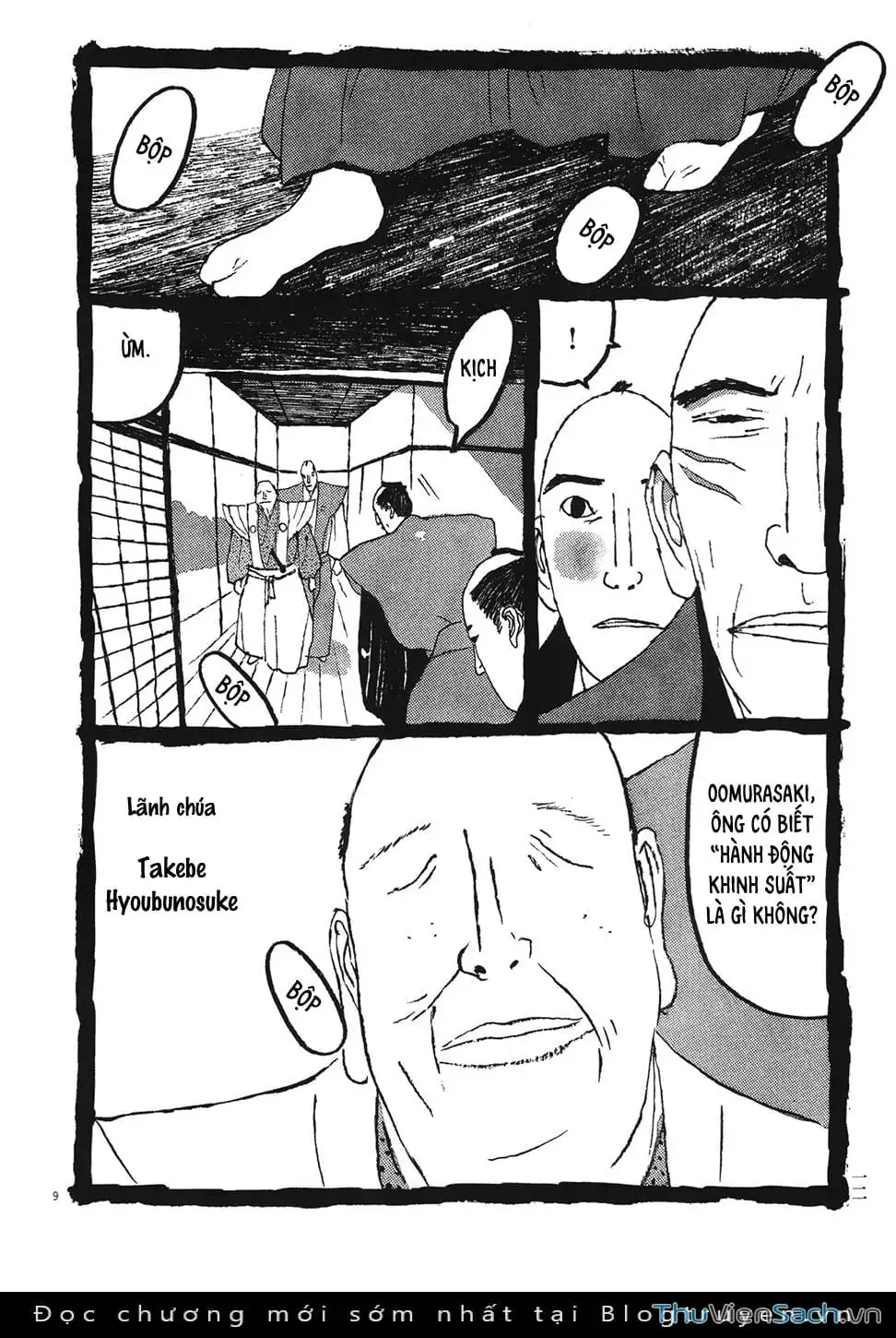 Truyện Tranh Samurai Kiếm Tre - Bamboo Samurai trang 4