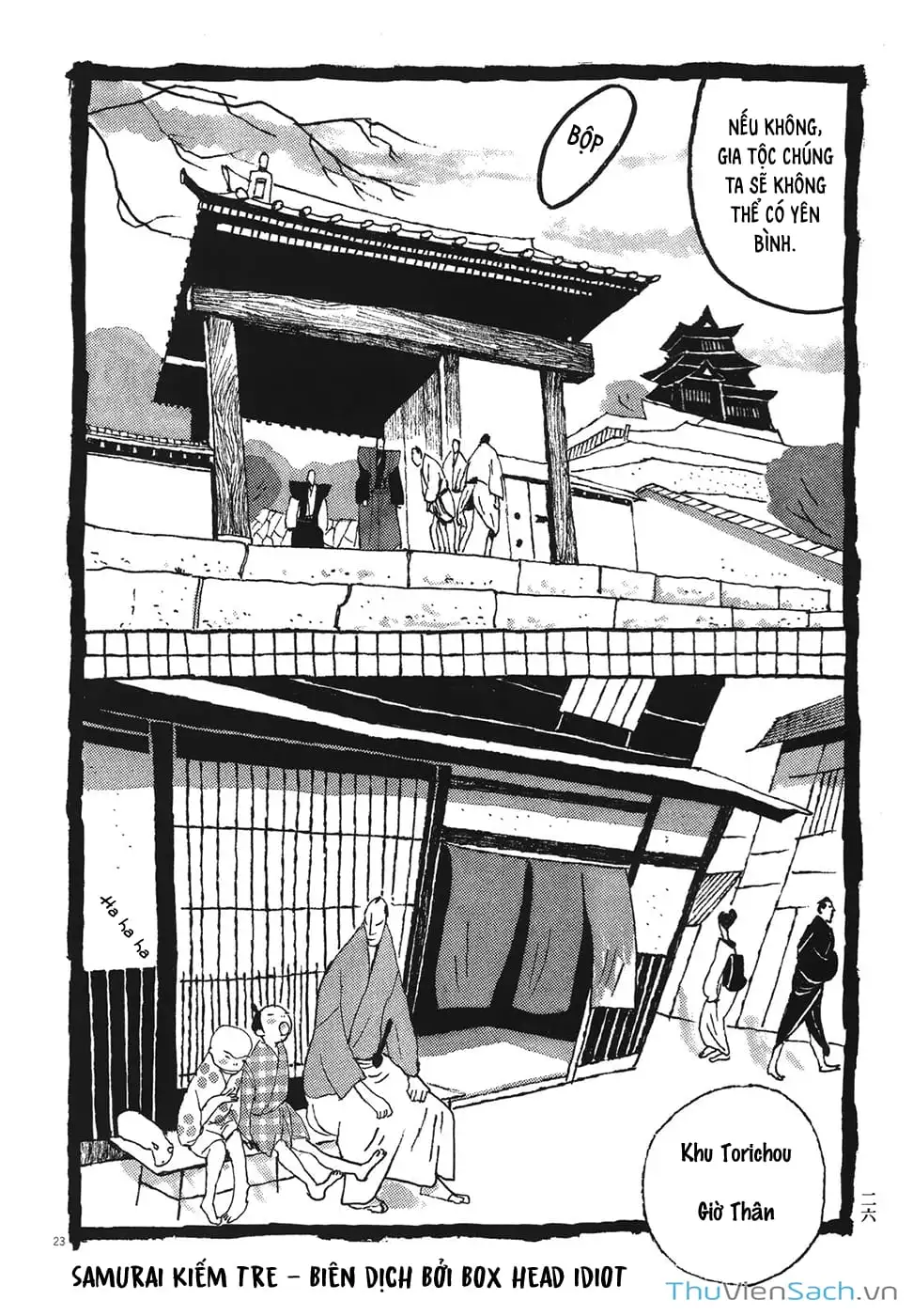 Truyện Tranh Samurai Kiếm Tre - Bamboo Samurai trang 4