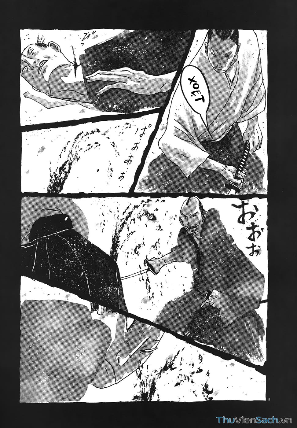 Truyện Tranh Samurai Kiếm Tre - Bamboo Samurai trang 4