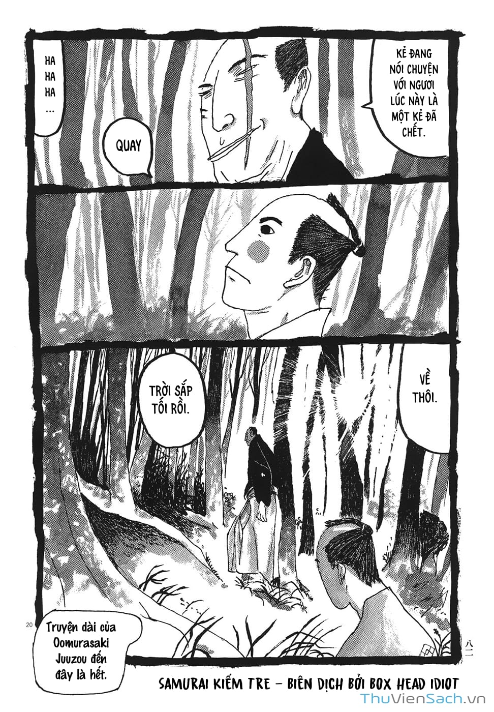 Truyện Tranh Samurai Kiếm Tre - Bamboo Samurai trang 4