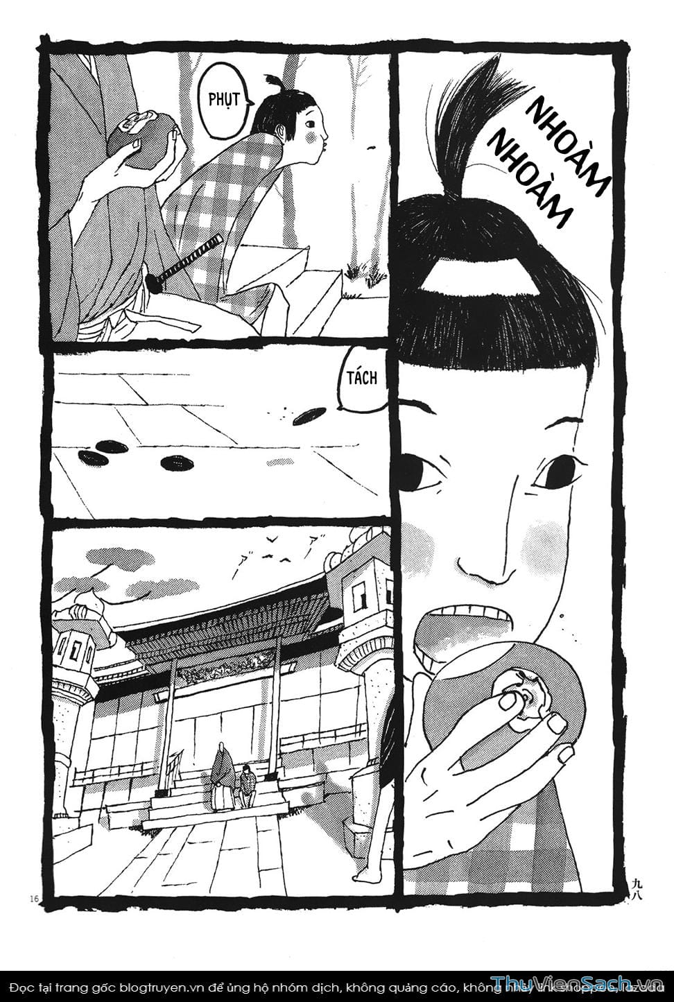 Truyện Tranh Samurai Kiếm Tre - Bamboo Samurai trang 4