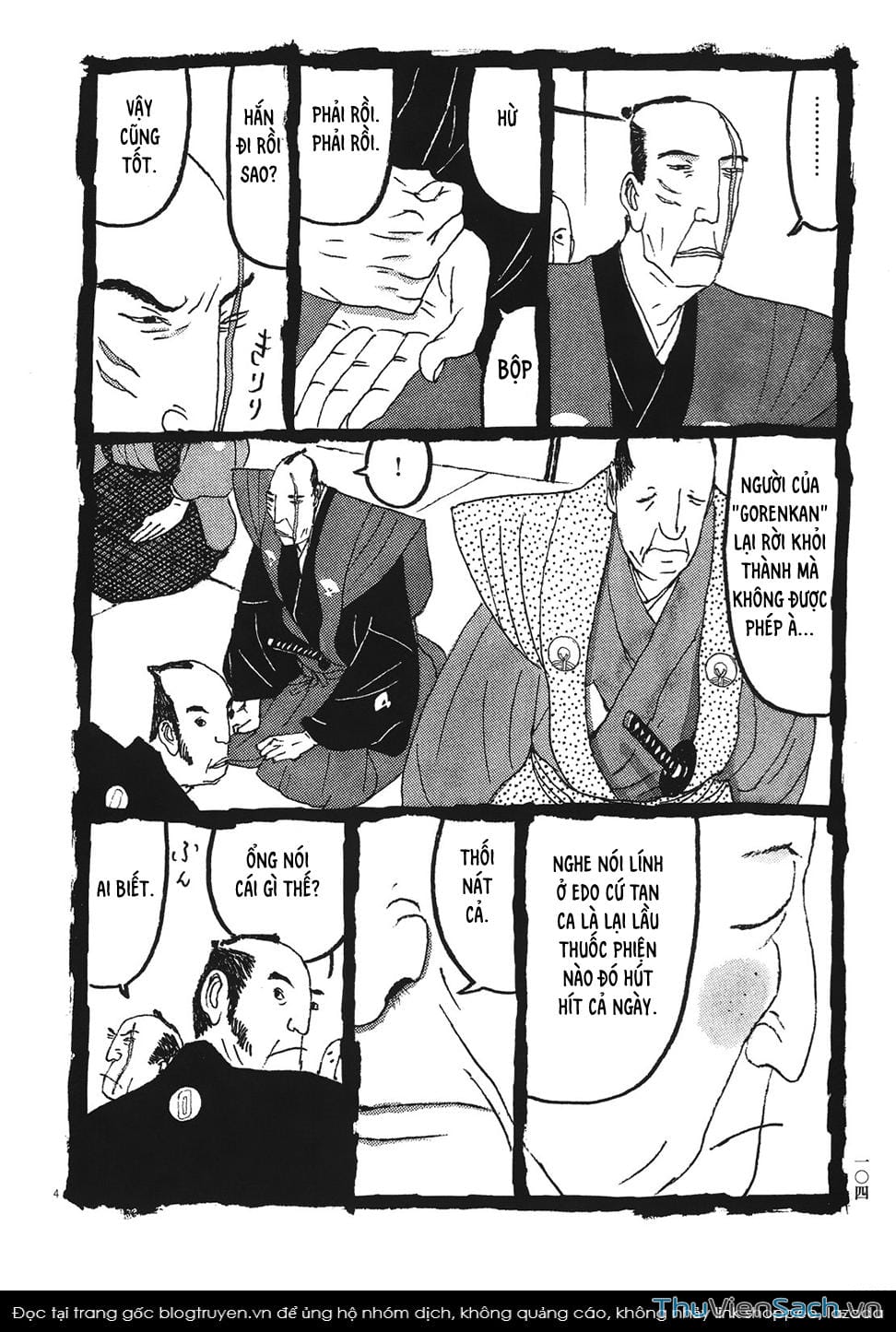 Truyện Tranh Samurai Kiếm Tre - Bamboo Samurai trang 4