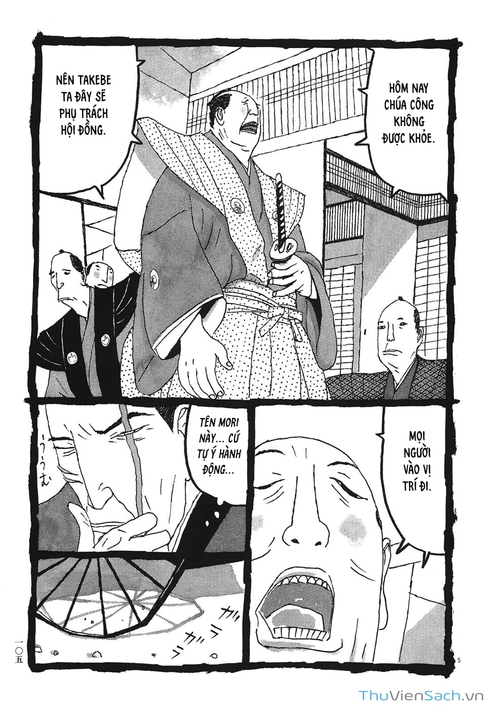 Truyện Tranh Samurai Kiếm Tre - Bamboo Samurai trang 4