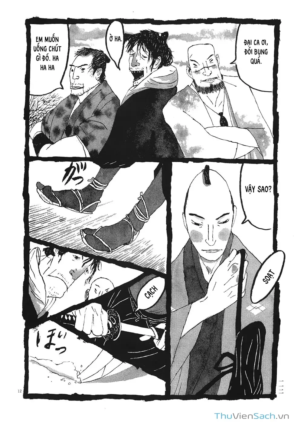 Truyện Tranh Samurai Kiếm Tre - Bamboo Samurai trang 4