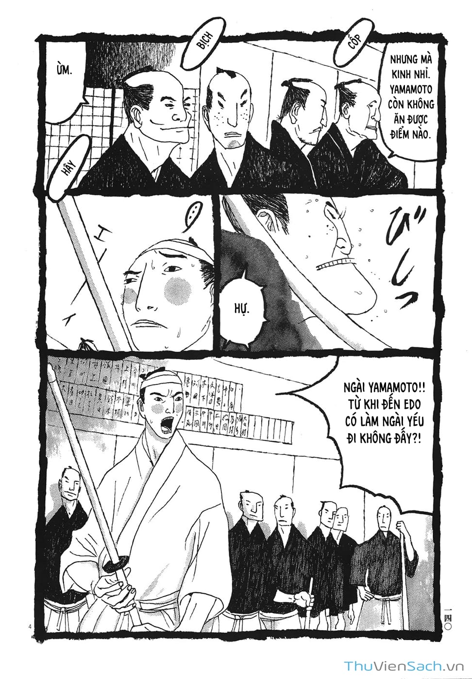 Truyện Tranh Samurai Kiếm Tre - Bamboo Samurai trang 4