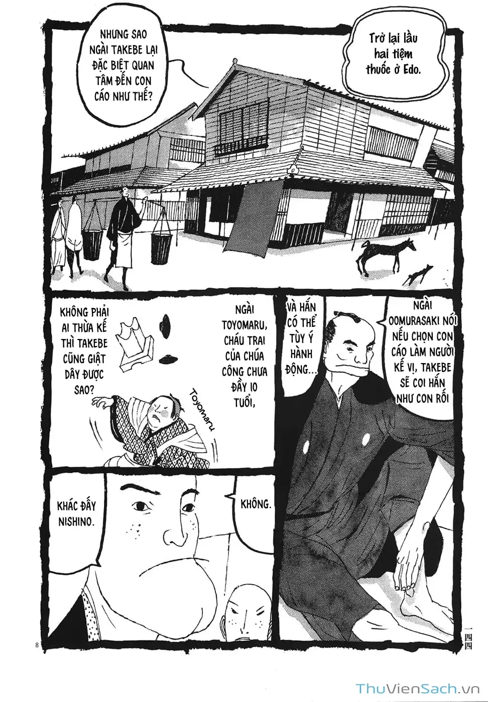 Truyện Tranh Samurai Kiếm Tre - Bamboo Samurai trang 4