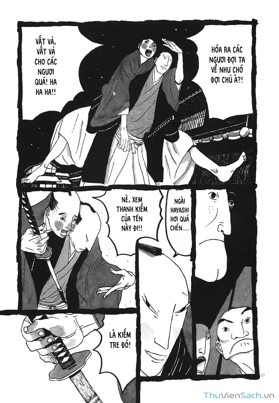 Truyện Tranh Samurai Kiếm Tre - Bamboo Samurai trang 4