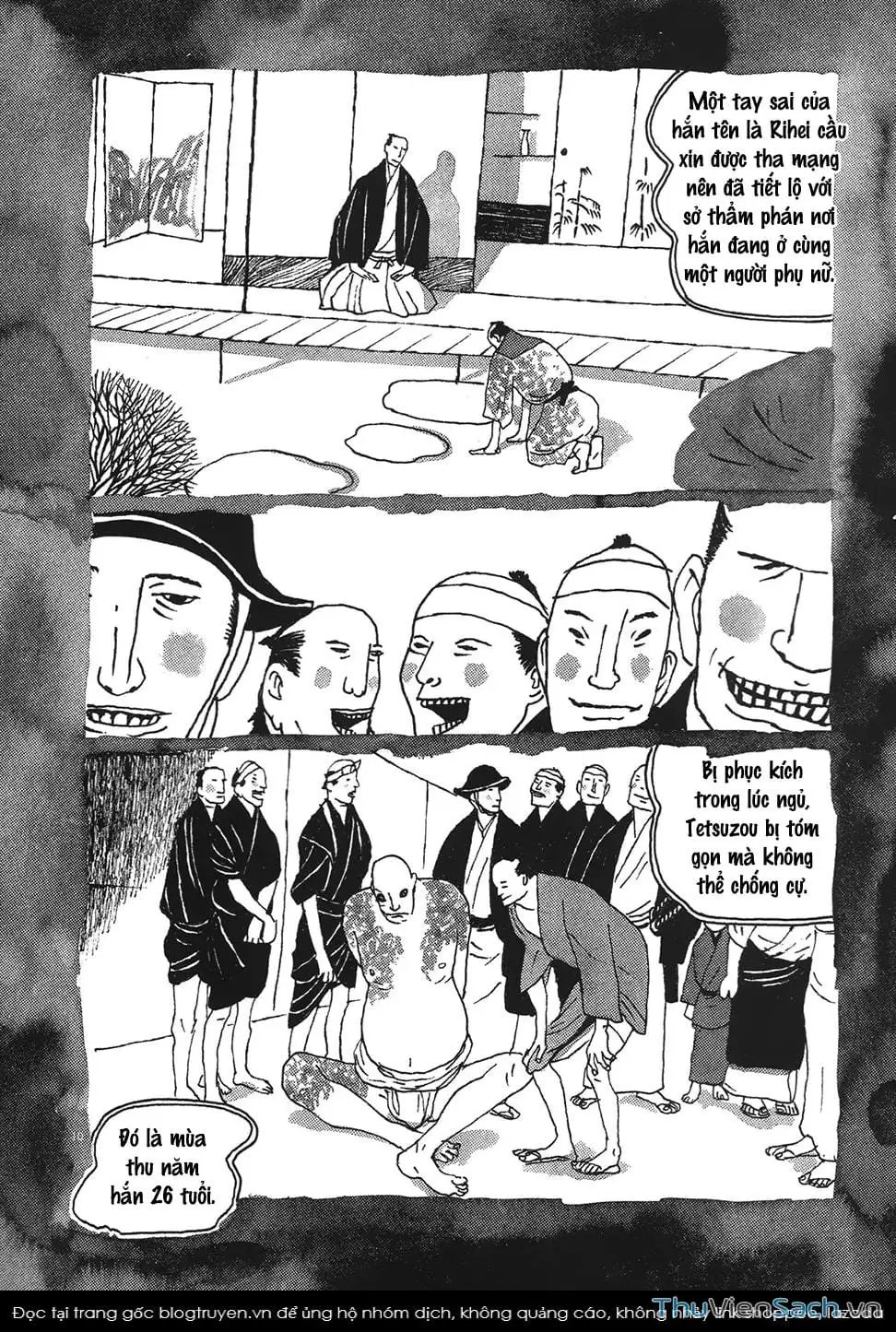 Truyện Tranh Samurai Kiếm Tre - Bamboo Samurai trang 4