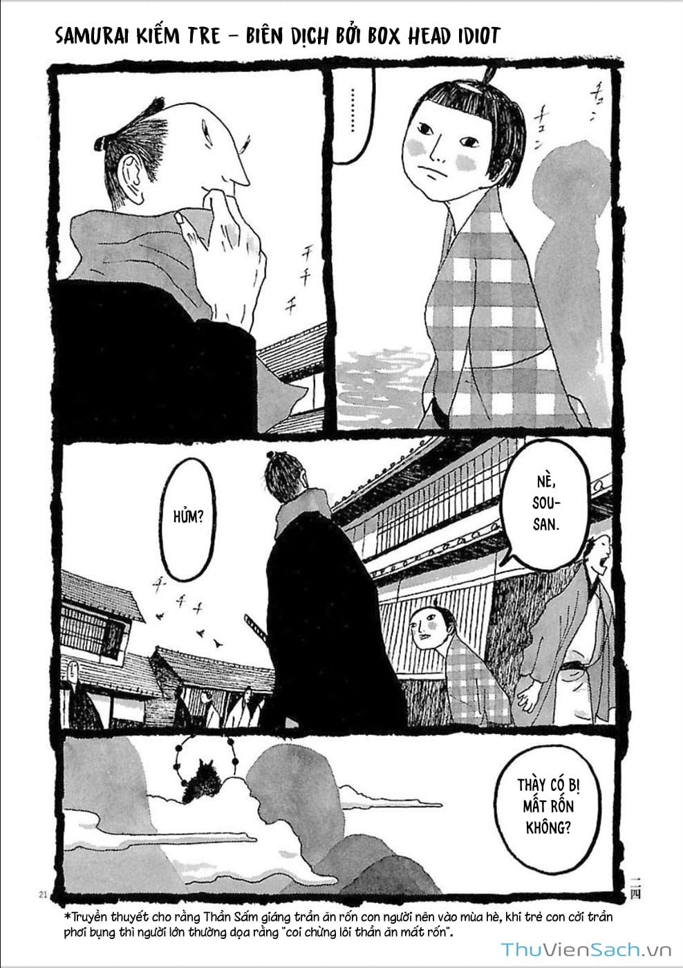 Truyện Tranh Samurai Kiếm Tre - Bamboo Samurai trang 4