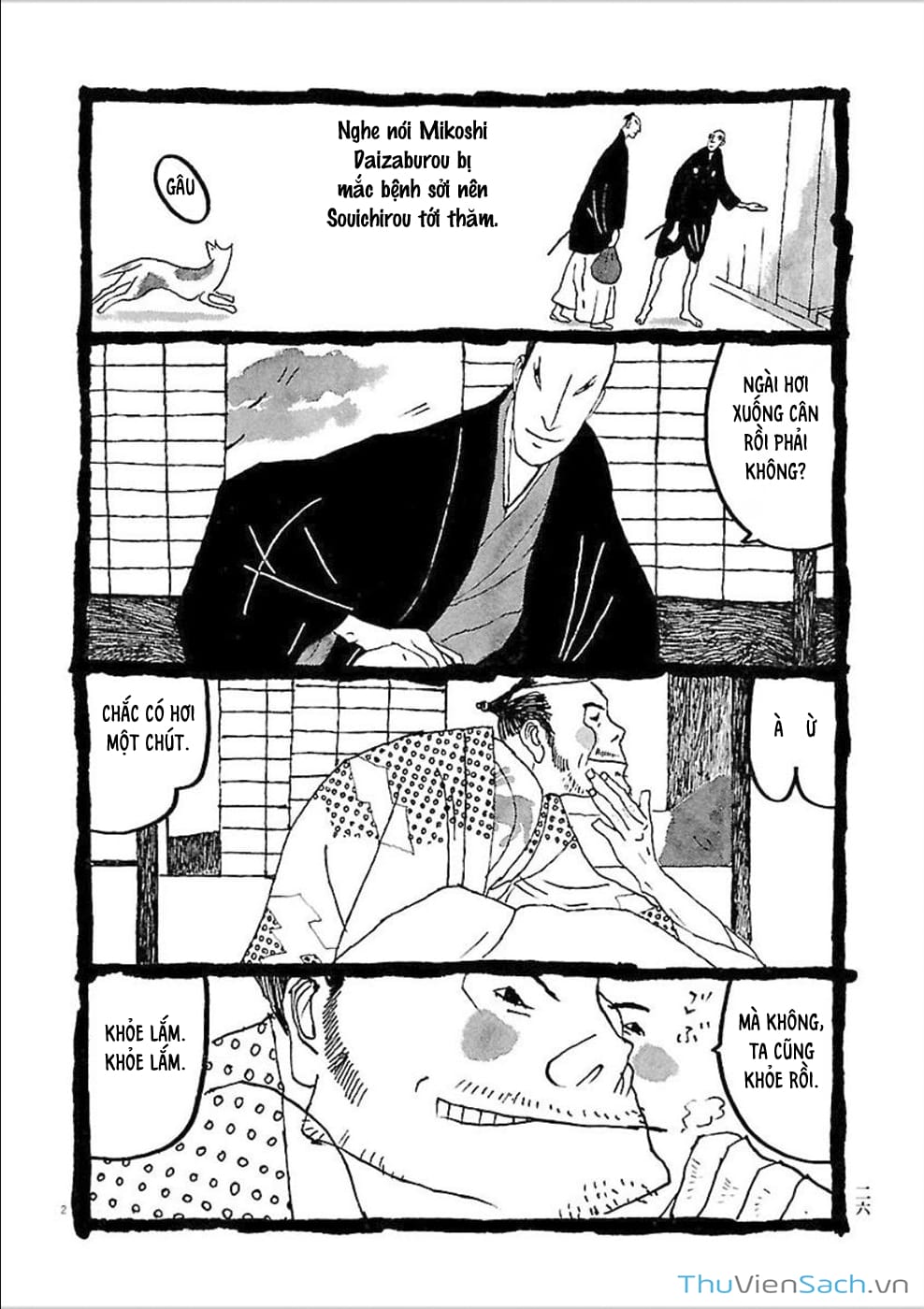 Truyện Tranh Samurai Kiếm Tre - Bamboo Samurai trang 4