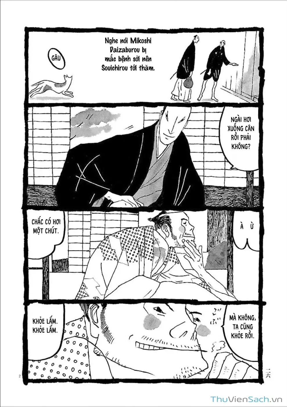 Truyện Tranh Samurai Kiếm Tre - Bamboo Samurai trang 4