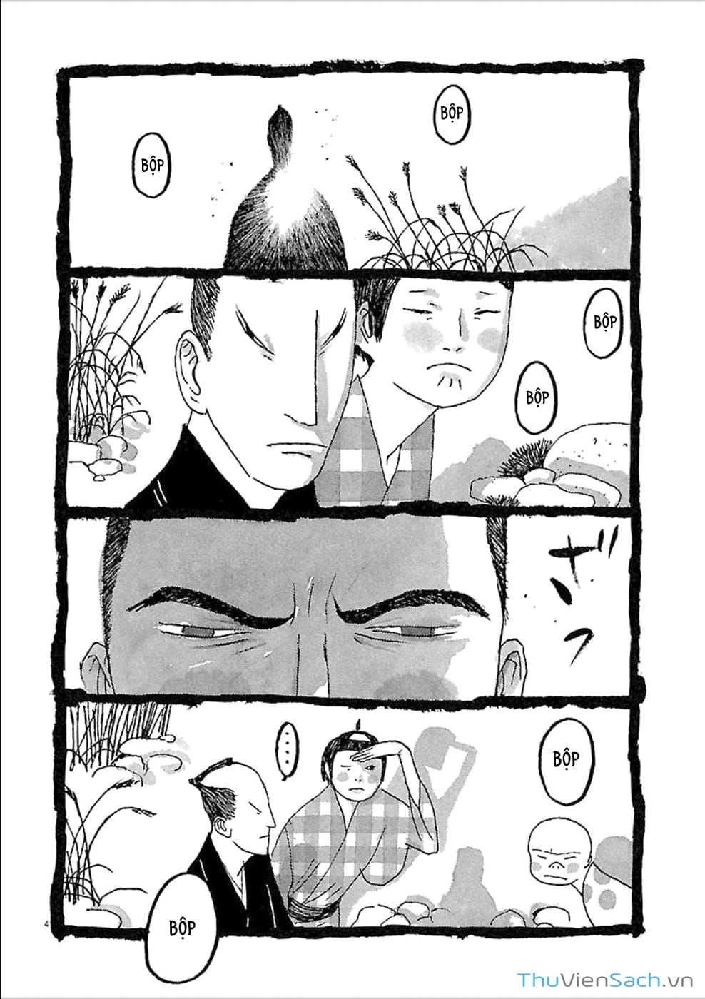 Truyện Tranh Samurai Kiếm Tre - Bamboo Samurai trang 4