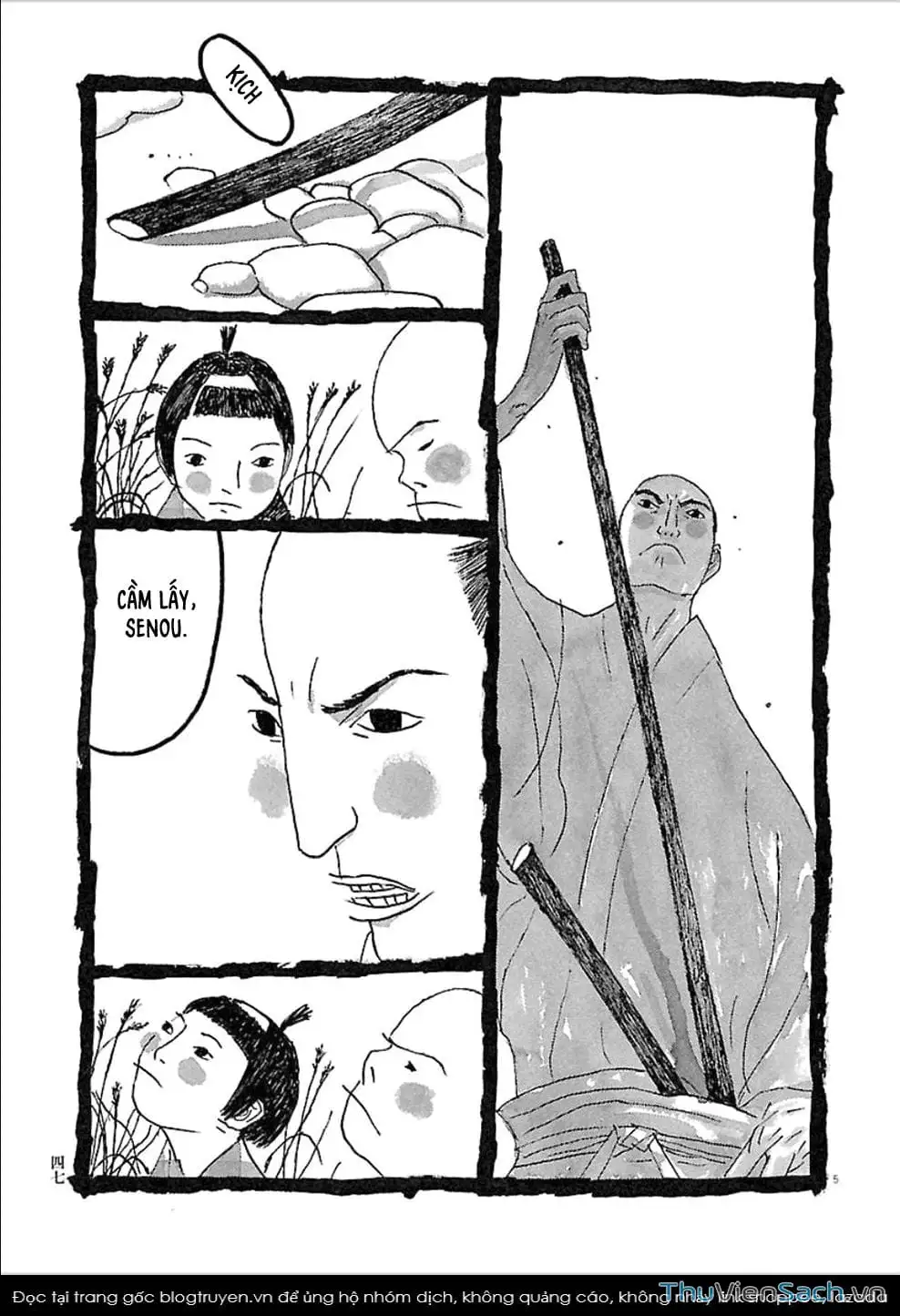Truyện Tranh Samurai Kiếm Tre - Bamboo Samurai trang 4