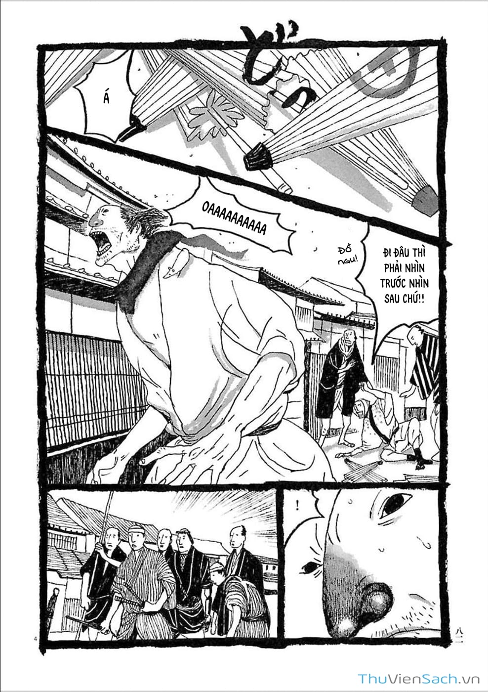 Truyện Tranh Samurai Kiếm Tre - Bamboo Samurai trang 4