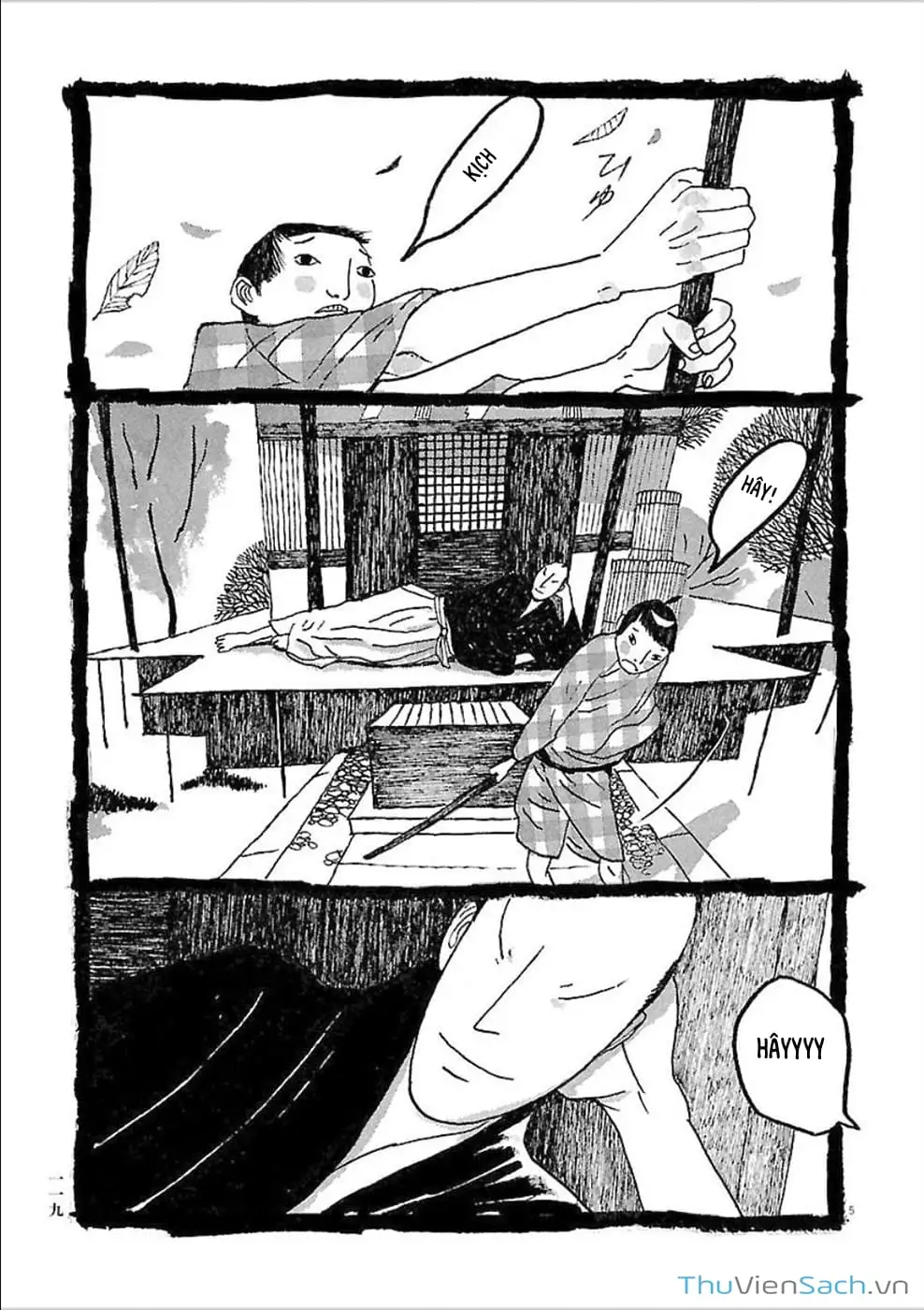 Truyện Tranh Samurai Kiếm Tre - Bamboo Samurai trang 4