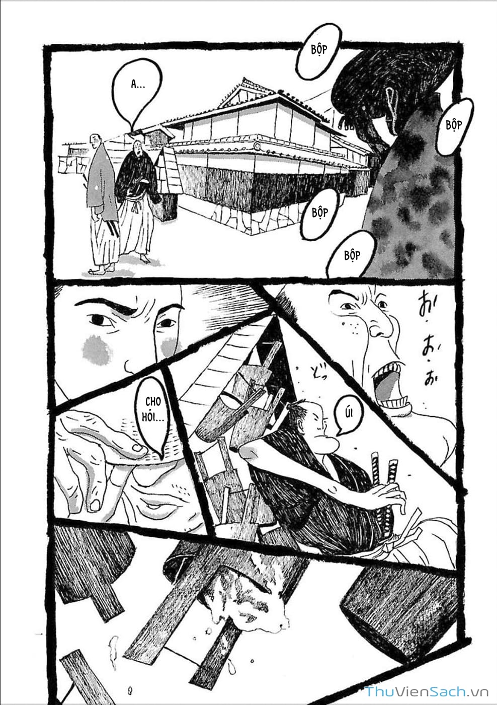 Truyện Tranh Samurai Kiếm Tre - Bamboo Samurai trang 4