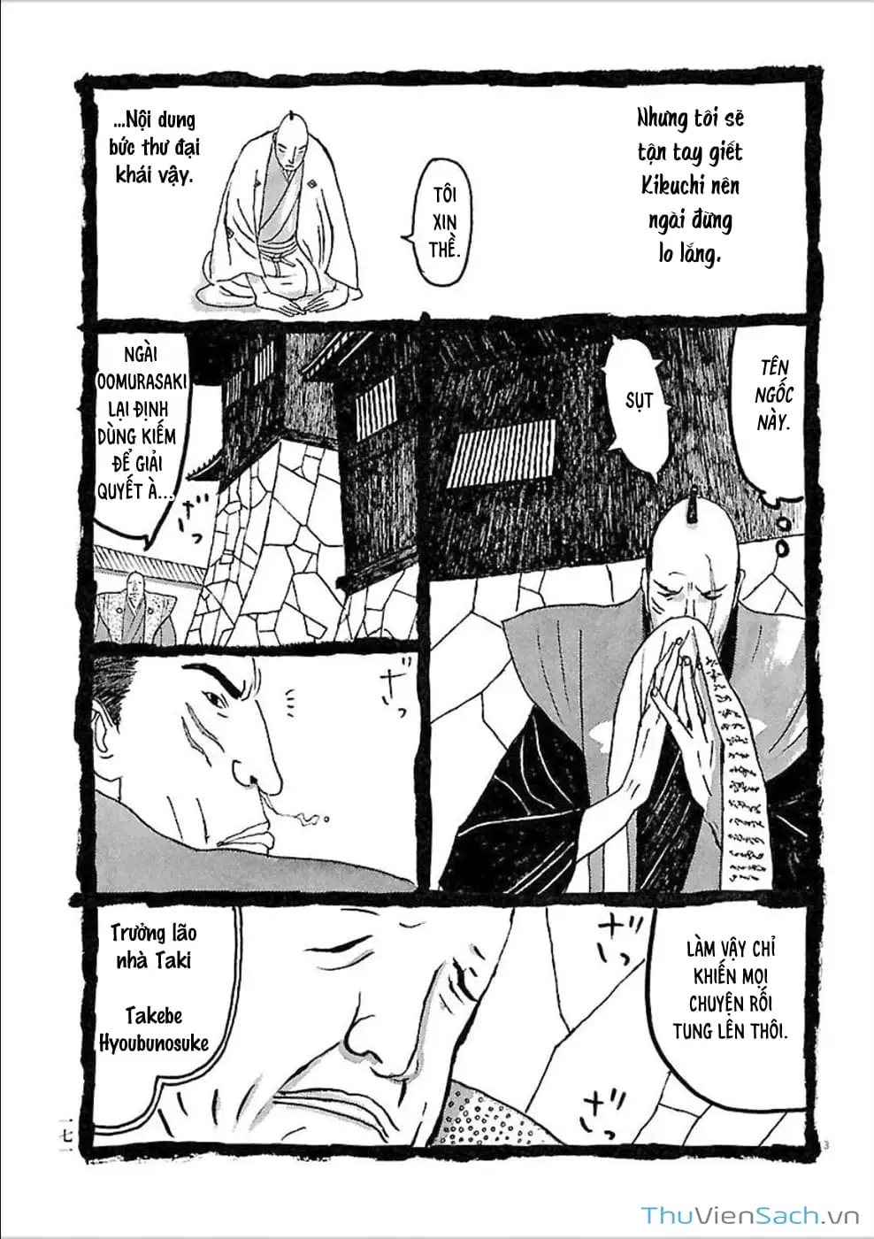 Truyện Tranh Samurai Kiếm Tre - Bamboo Samurai trang 4