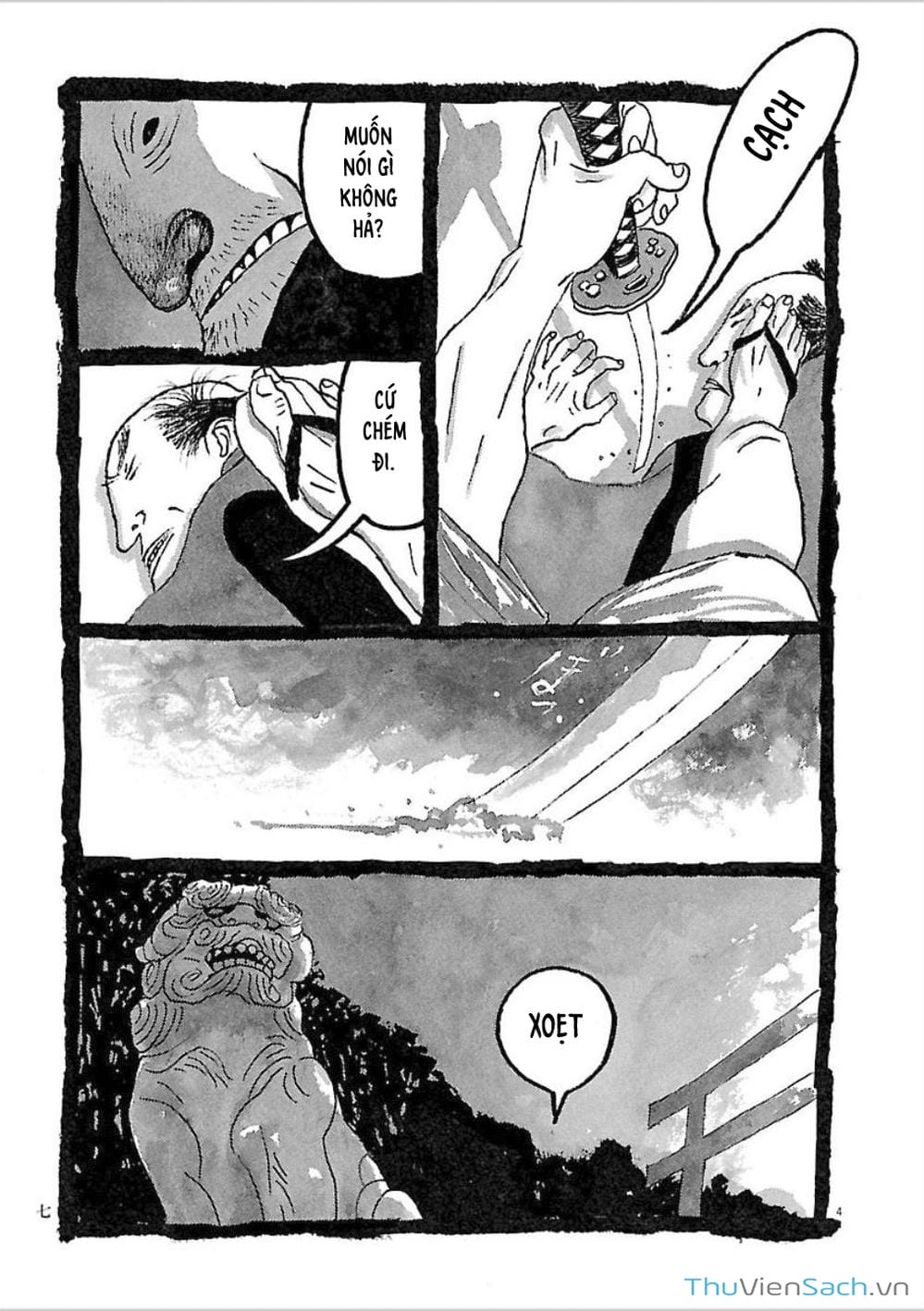 Truyện Tranh Samurai Kiếm Tre - Bamboo Samurai trang 4