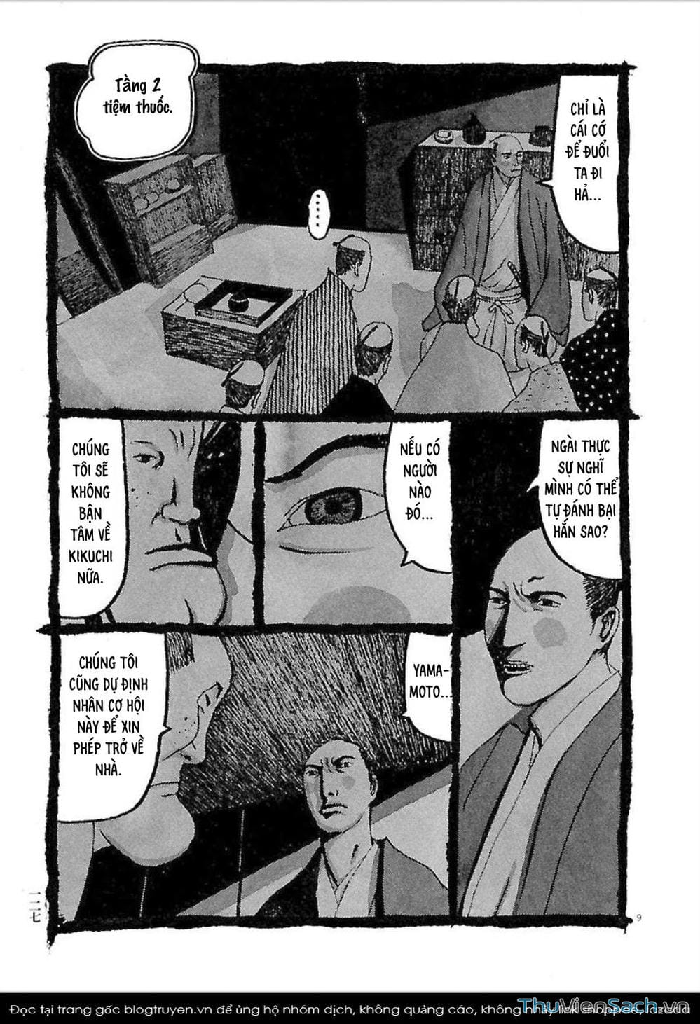 Truyện Tranh Samurai Kiếm Tre - Bamboo Samurai trang 4