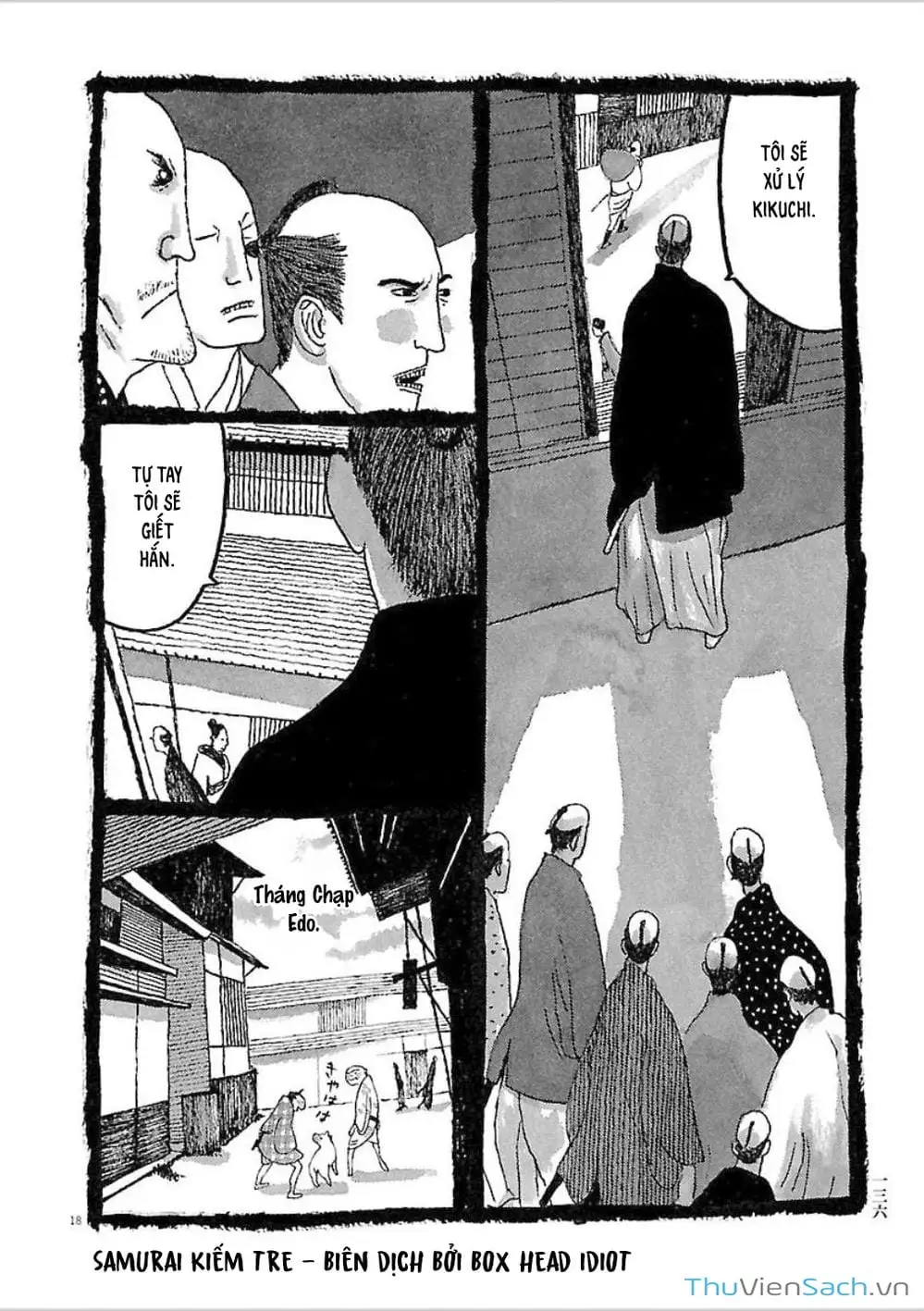 Truyện Tranh Samurai Kiếm Tre - Bamboo Samurai trang 4