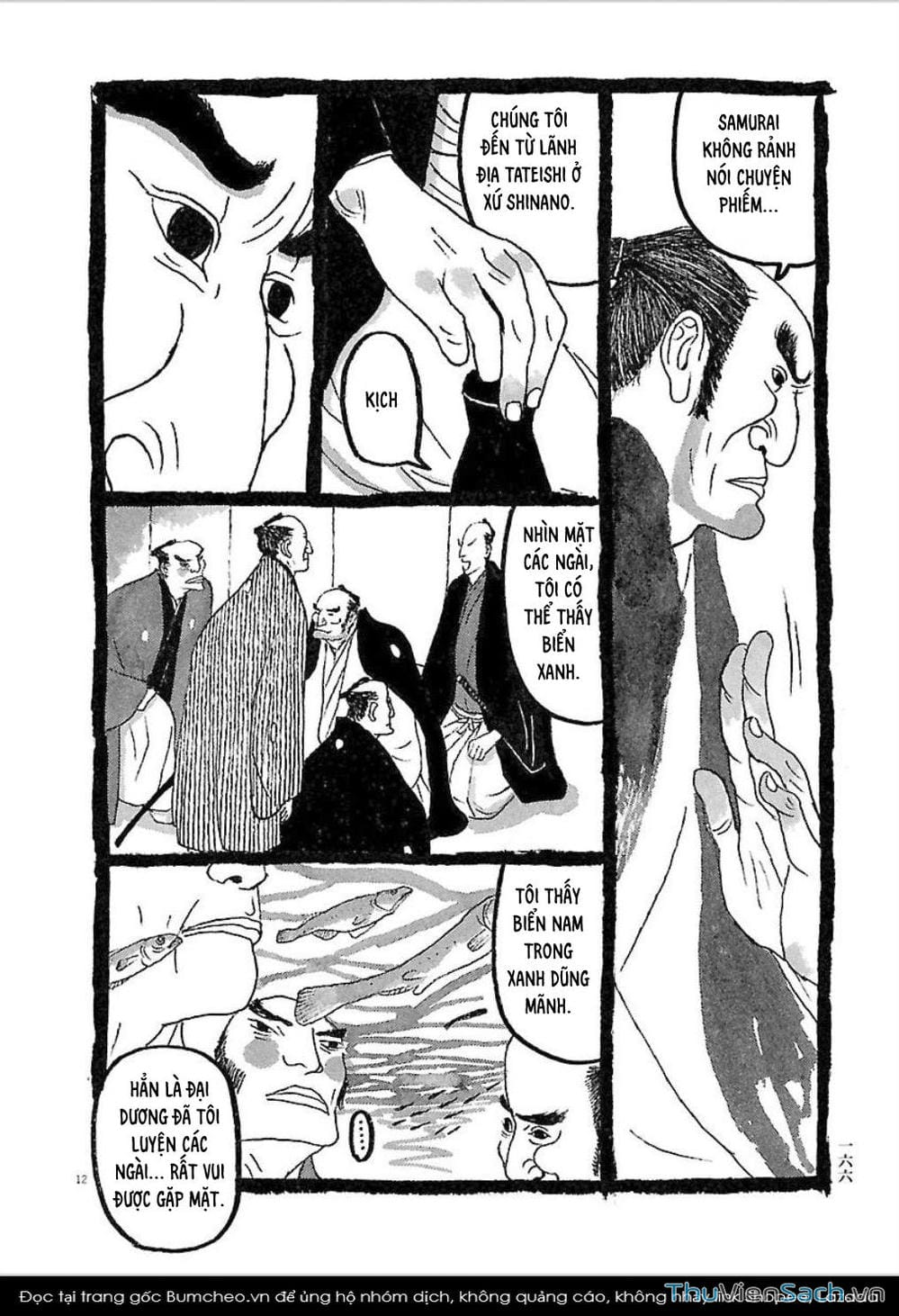 Truyện Tranh Samurai Kiếm Tre - Bamboo Samurai trang 4