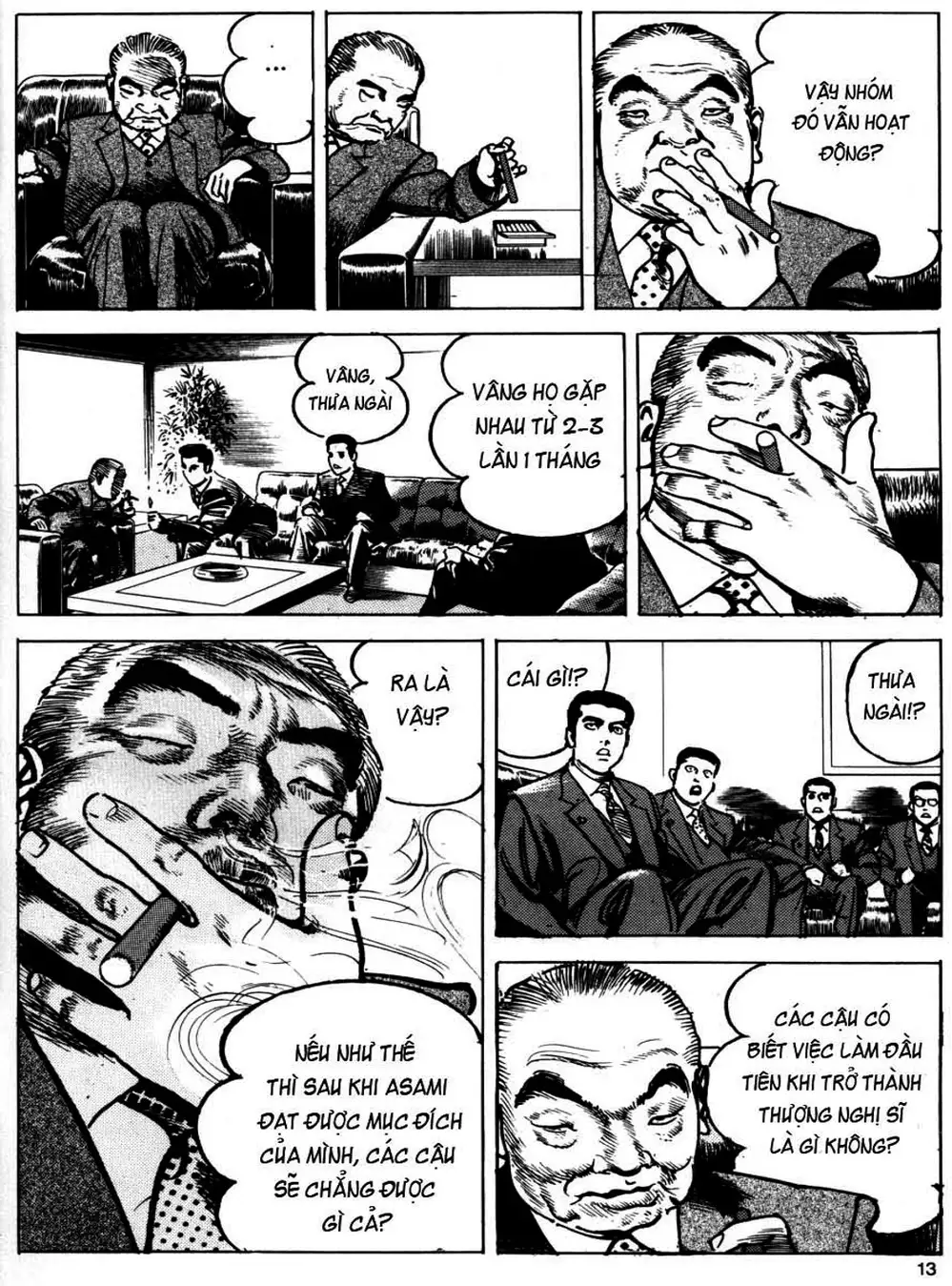 Truyện Tranh Thánh Vực Sumo - Sanctuary trang 6