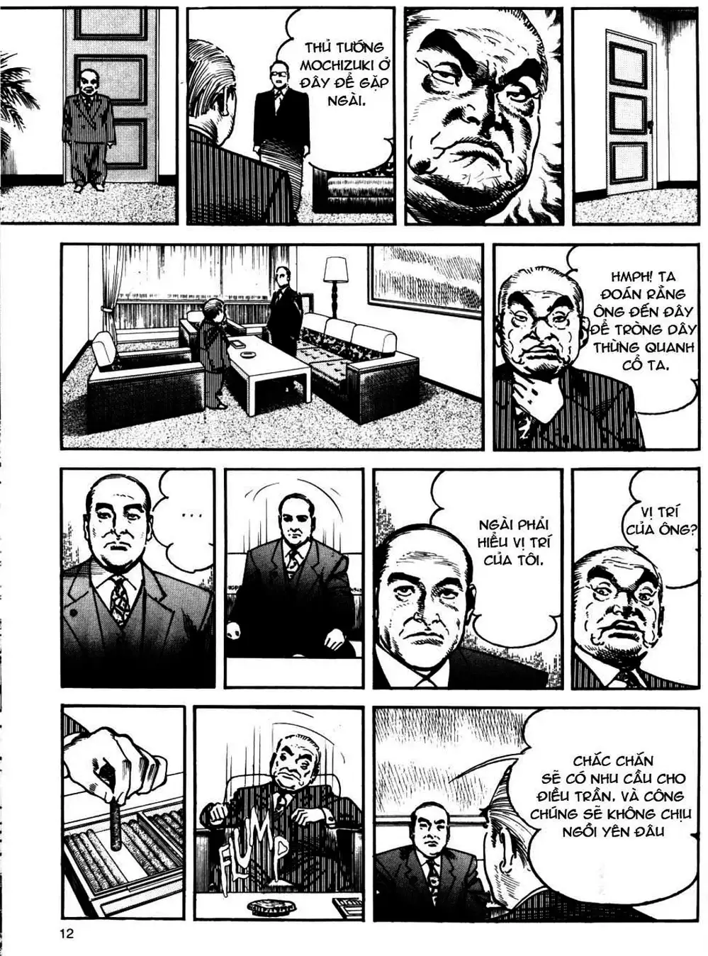 Truyện Tranh Thánh Vực Sumo - Sanctuary trang 6