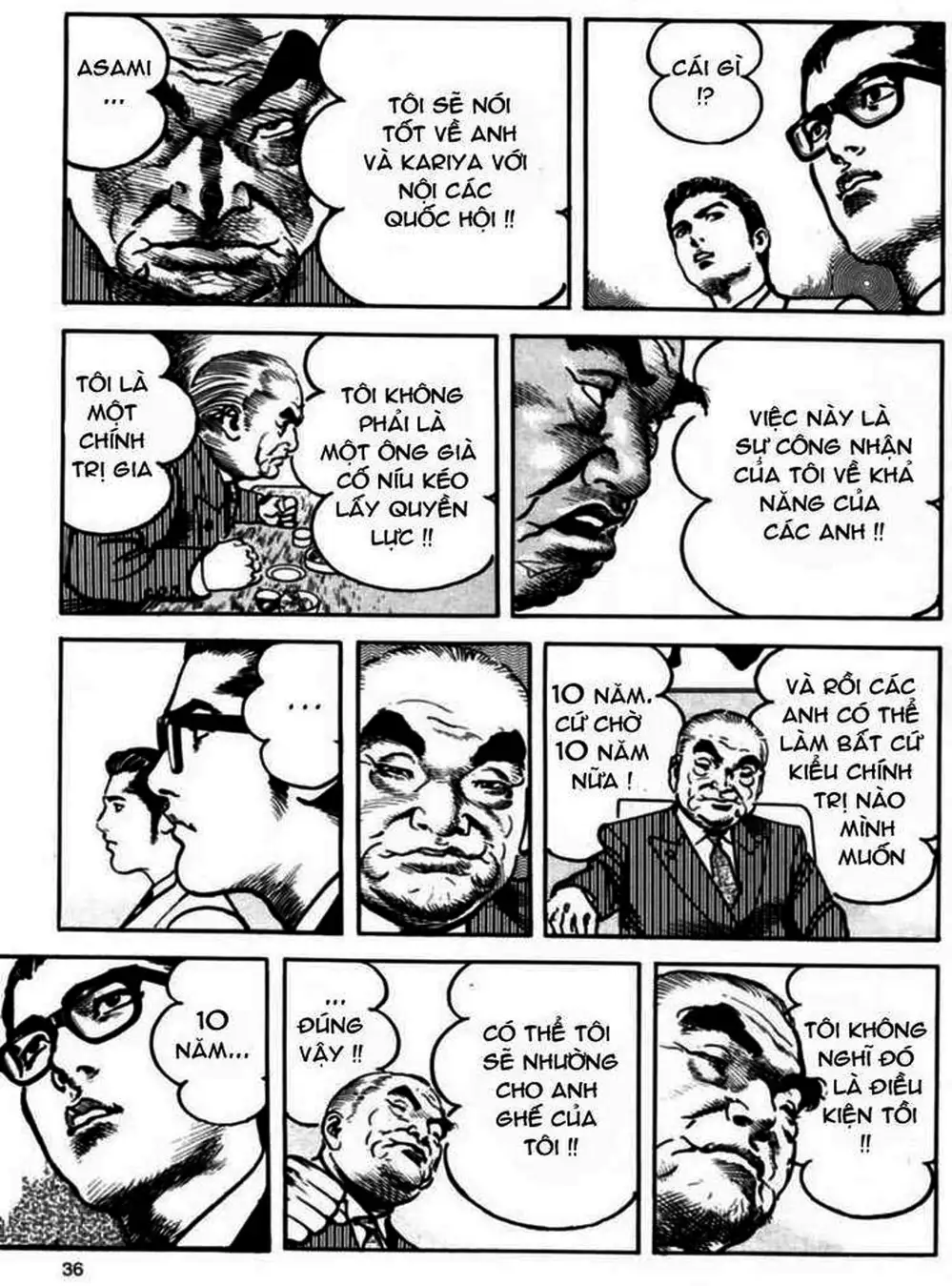 Truyện Tranh Thánh Vực Sumo - Sanctuary trang 6