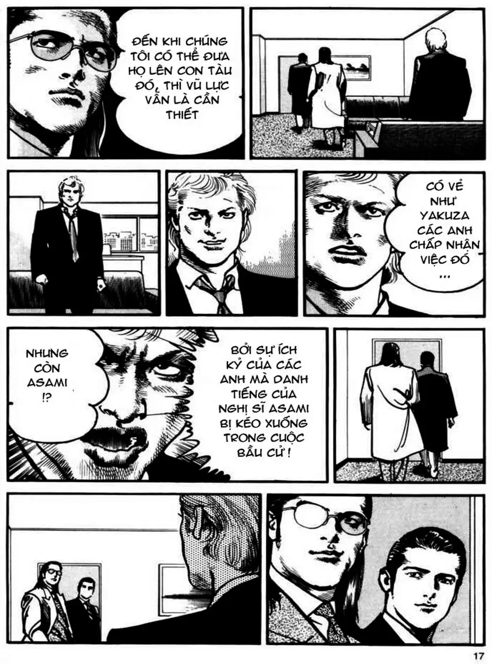 Truyện Tranh Thánh Vực Sumo - Sanctuary trang 6