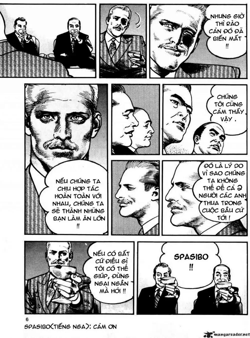 Truyện Tranh Thánh Vực Sumo - Sanctuary trang 6