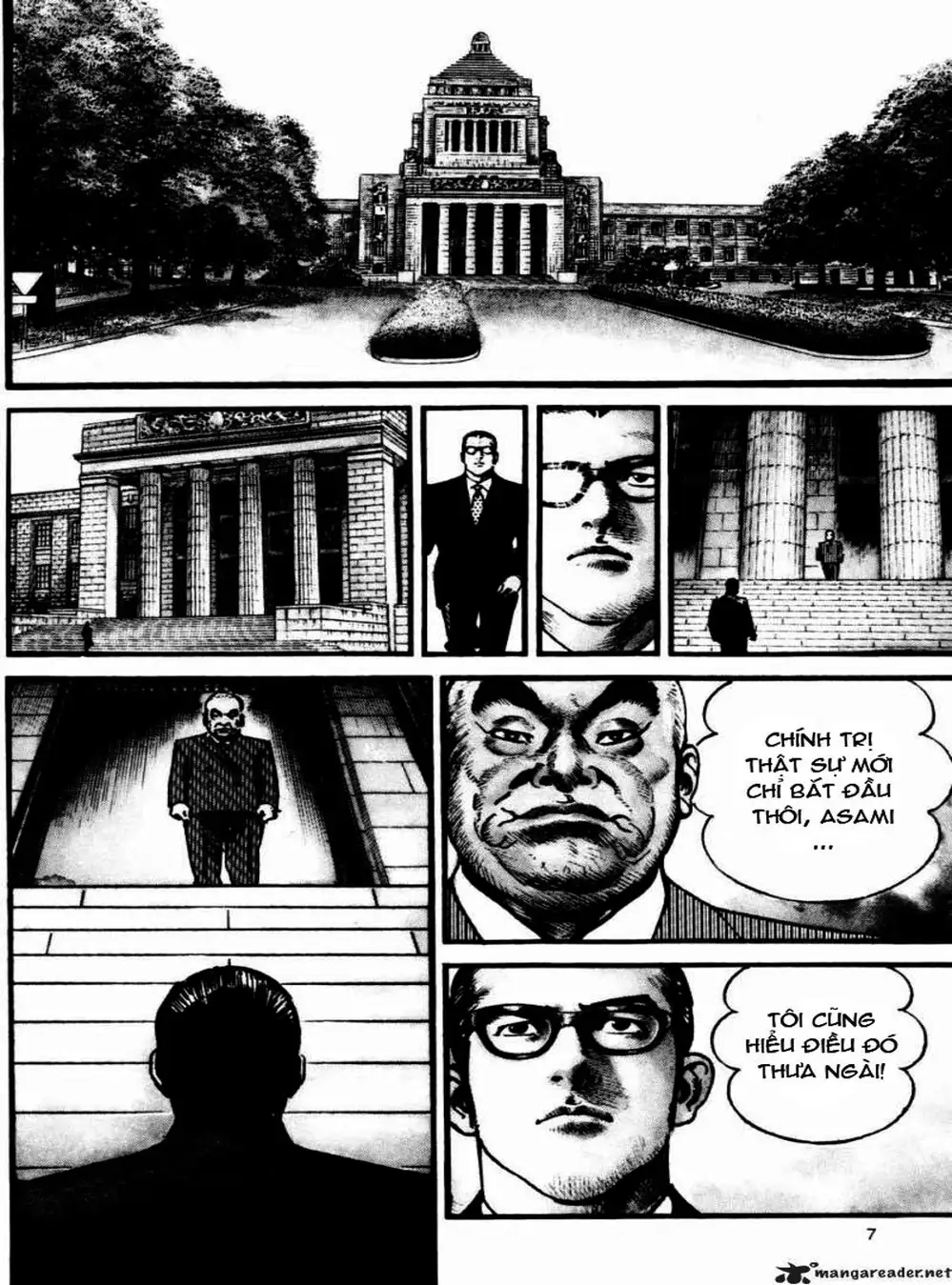 Truyện Tranh Thánh Vực Sumo - Sanctuary trang 6