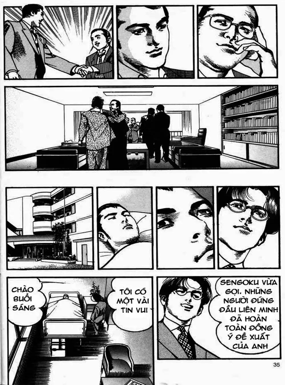 Truyện Tranh Thánh Vực Sumo - Sanctuary trang 6