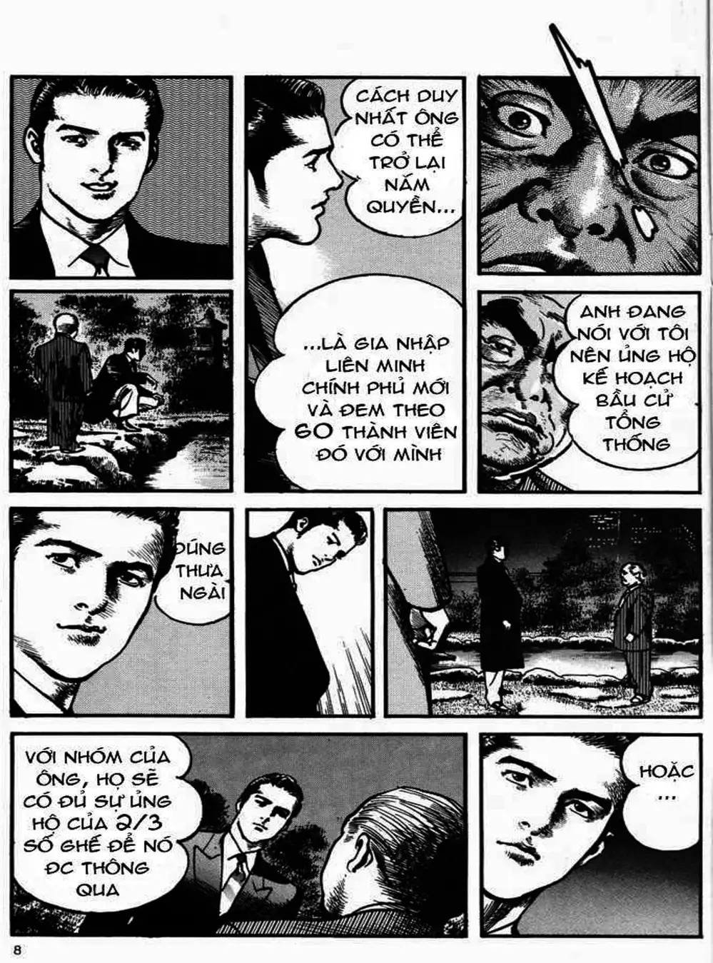 Truyện Tranh Thánh Vực Sumo - Sanctuary trang 6