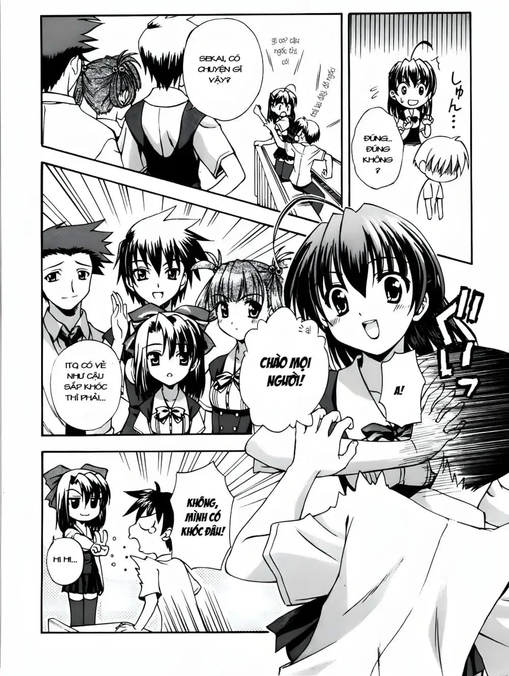 Truyện Tranh Học Đường - School Days trang 6