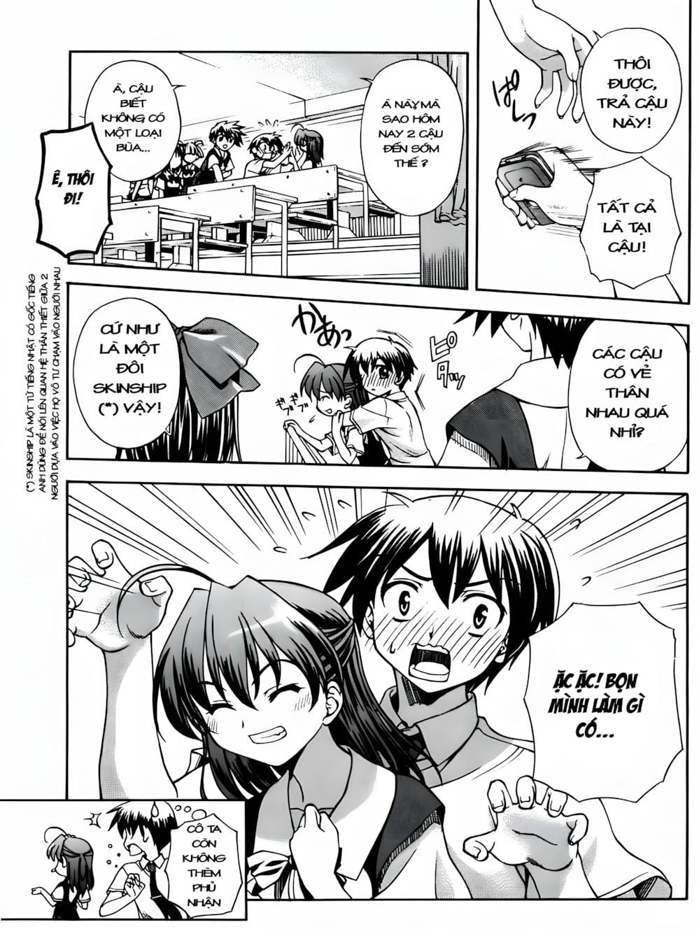 Truyện Tranh Học Đường - School Days trang 6