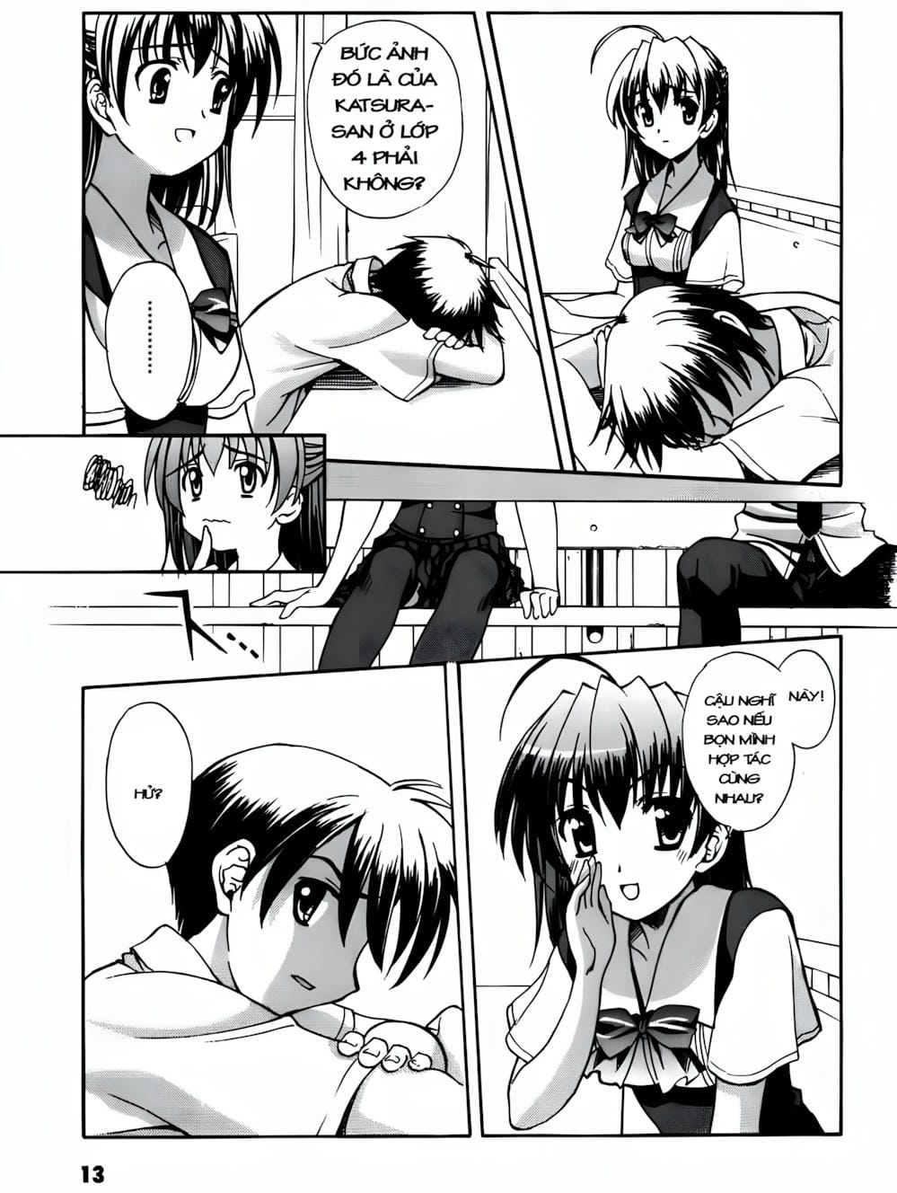 Truyện Tranh Học Đường - School Days trang 6