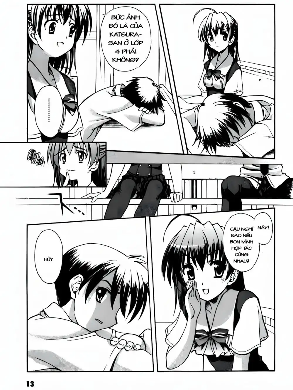 Truyện Tranh Học Đường - School Days trang 6