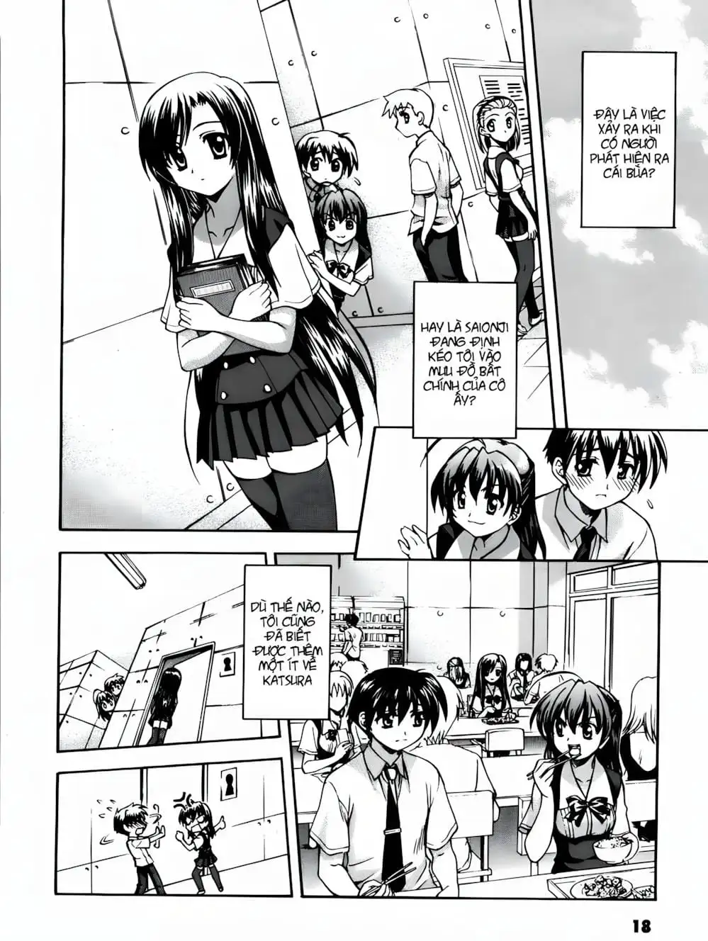 Truyện Tranh Học Đường - School Days trang 6