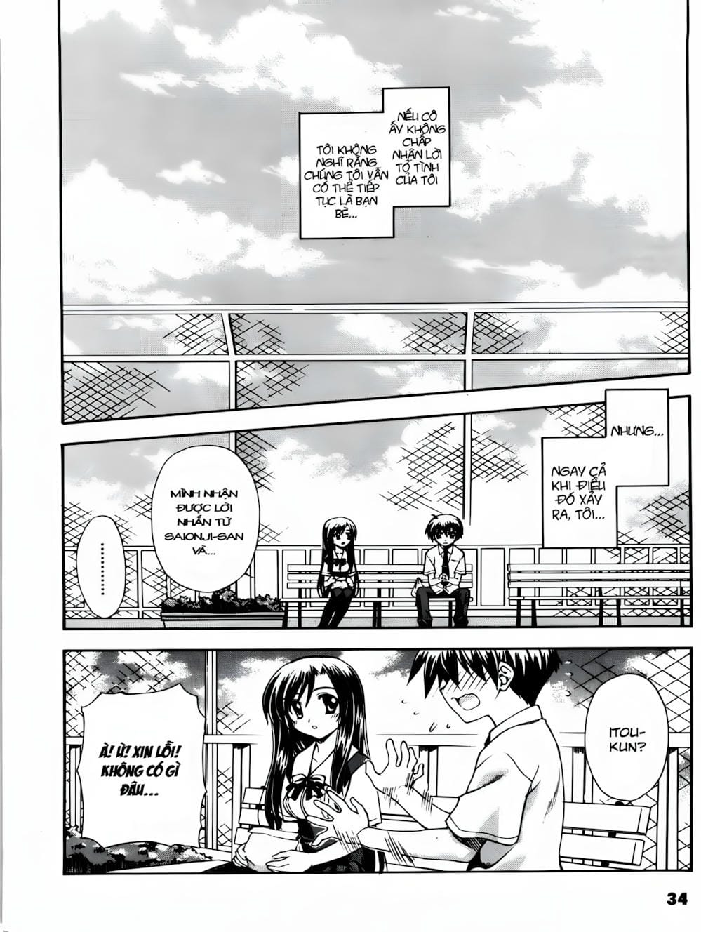 Truyện Tranh Học Đường - School Days trang 6